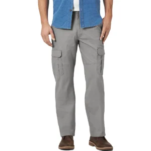 Mens Wrangler Stretch Big Size Cargo Trousers
