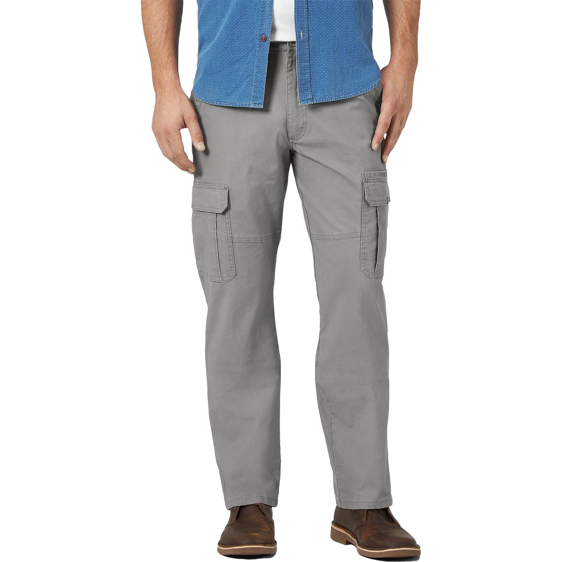 Mens Wrangler Stretch Big Size Cargo Trousers