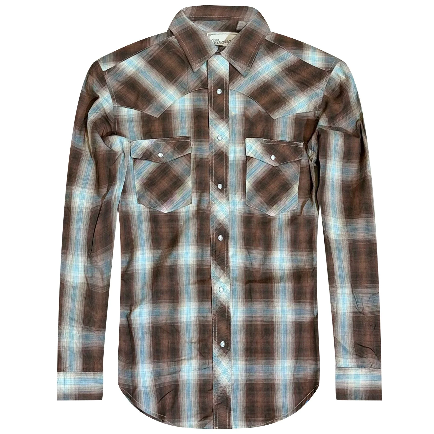 Mens Wrangler Check Shirt