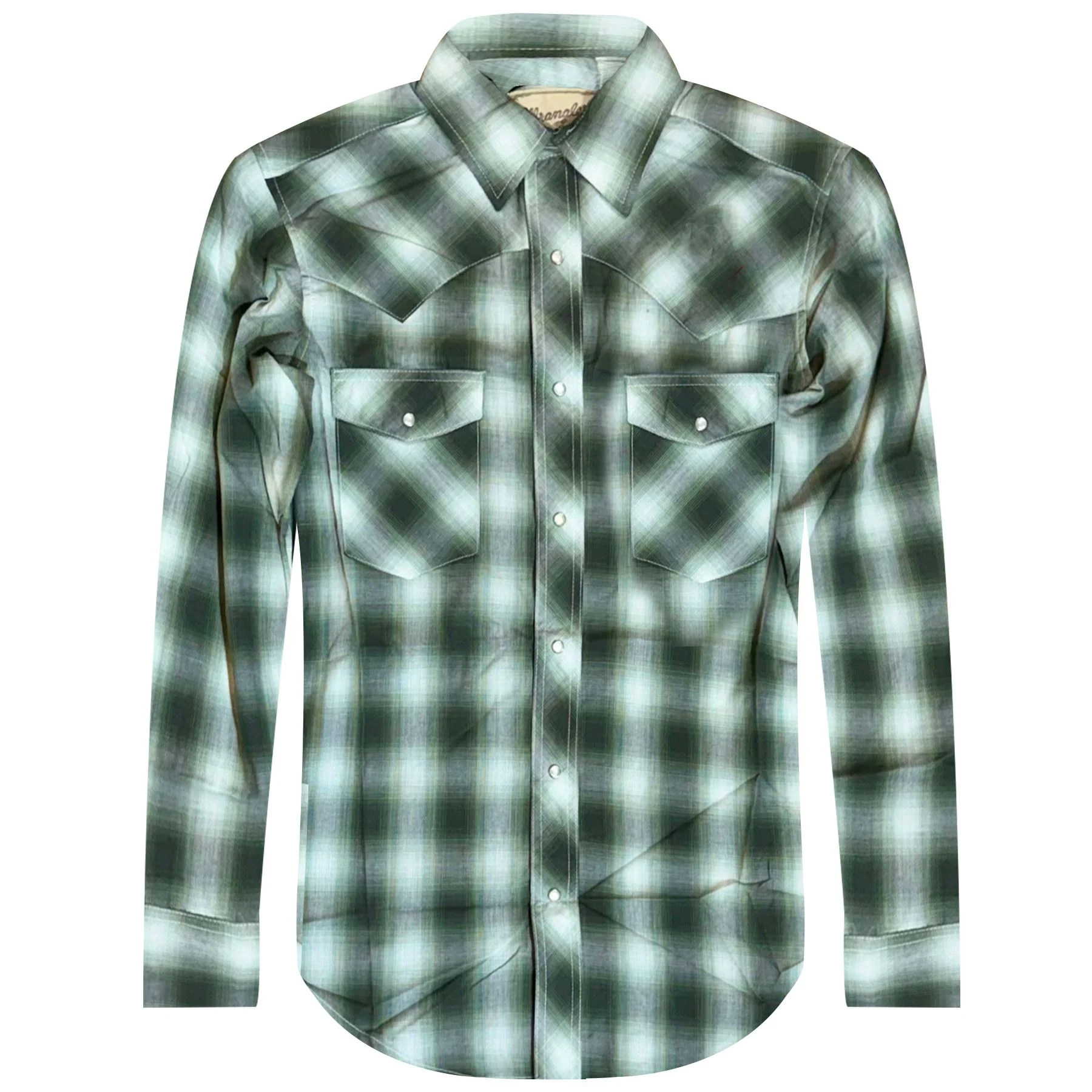 Mens Wrangler Check Shirt
