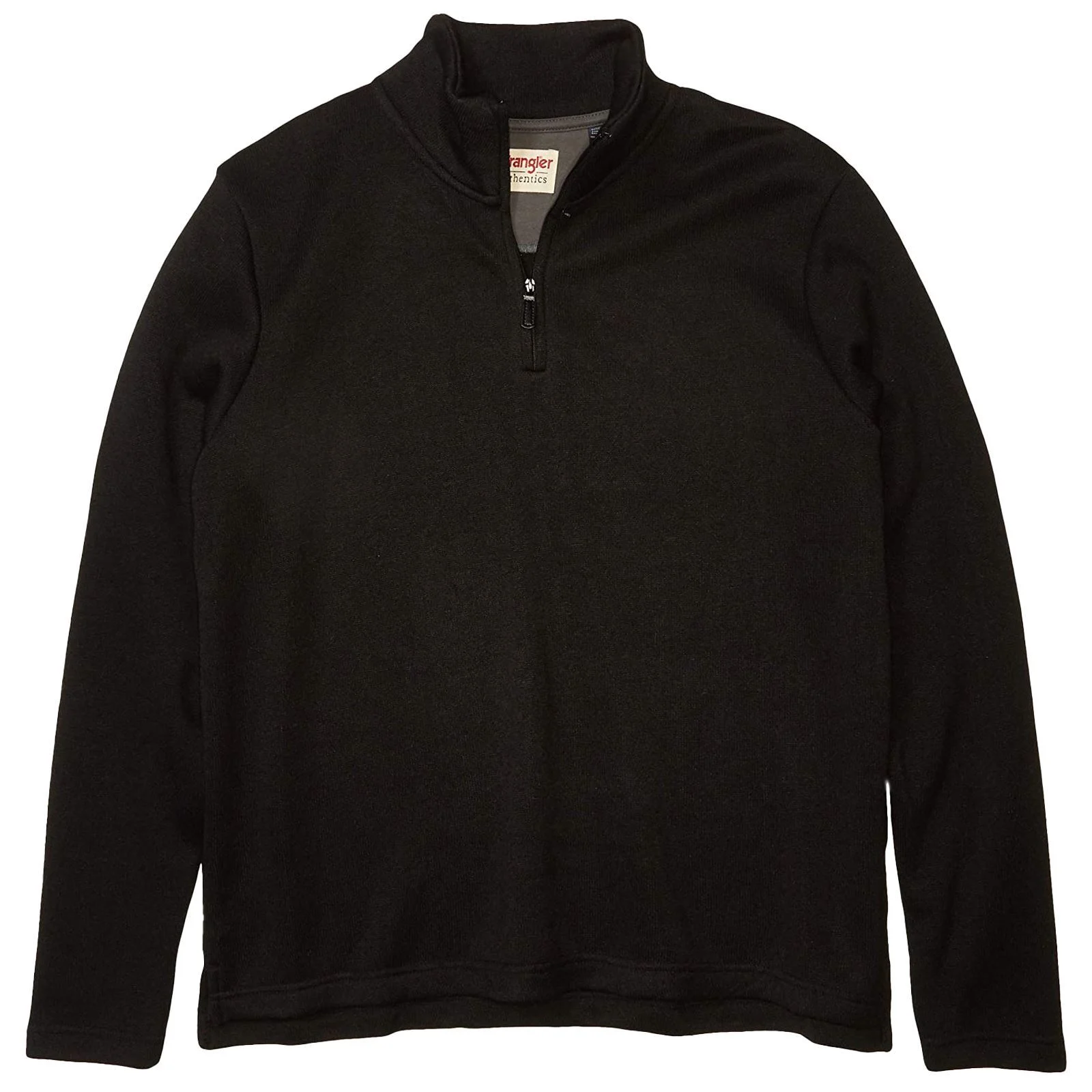 Mens Wrangler Fleece Lined Quarter Zip Jacket