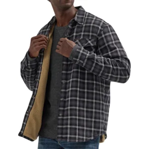 Mens Wrangler Sherpa Fleece Lined Sherpa Lined