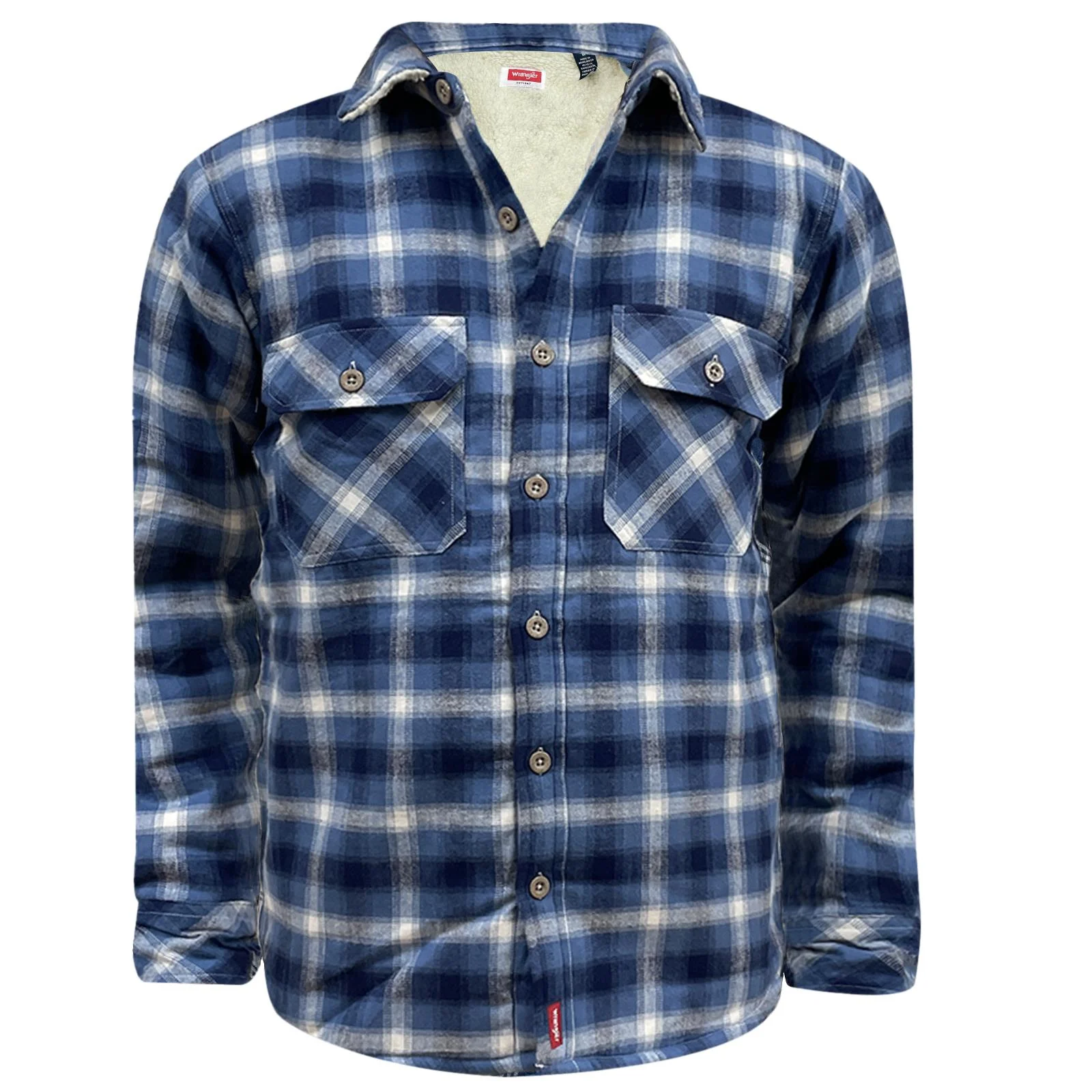 Mens Wrangler Sherpa Fleece Lined Sherpa Lined