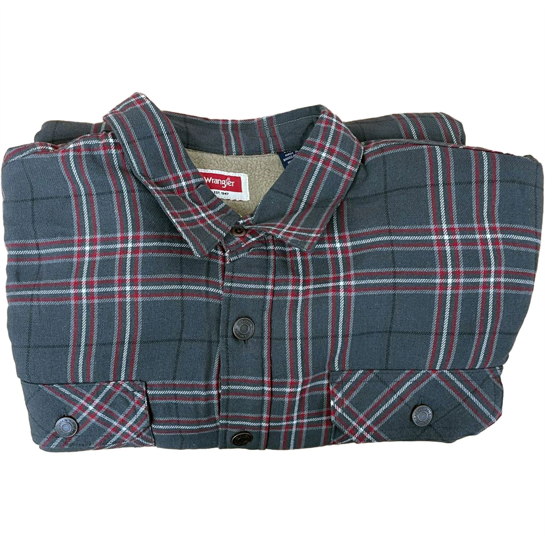 Mens Wrangler Sherpa Fleece Lined Sherpa Lined