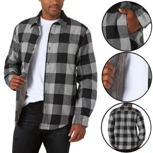 Mens Wrangler Sherpa Fleece Lined Sherpa Lined