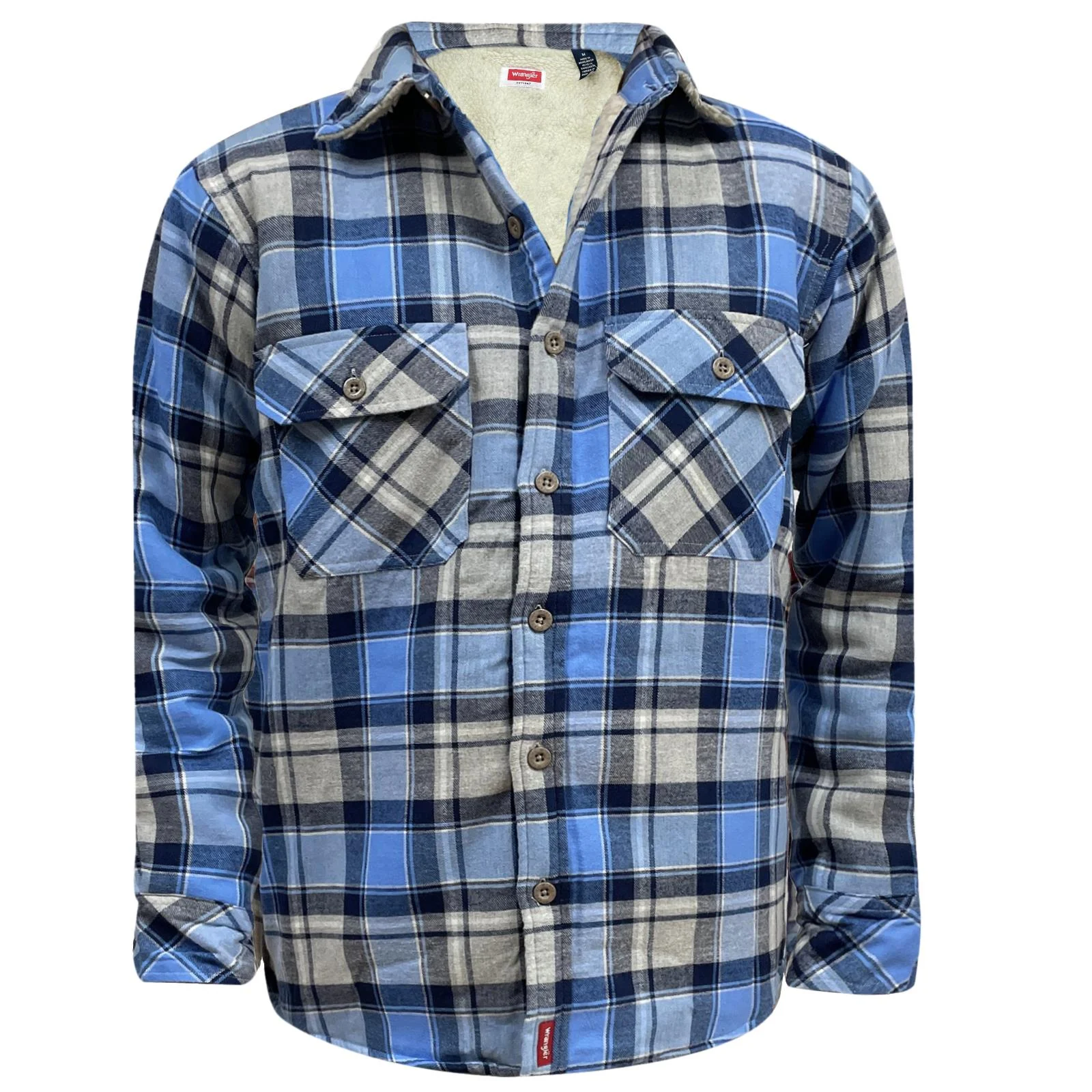 Mens Wrangler Sherpa Fleece Lined Sherpa Lined