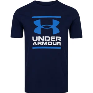 Mens Under Armour Writing T Shirt